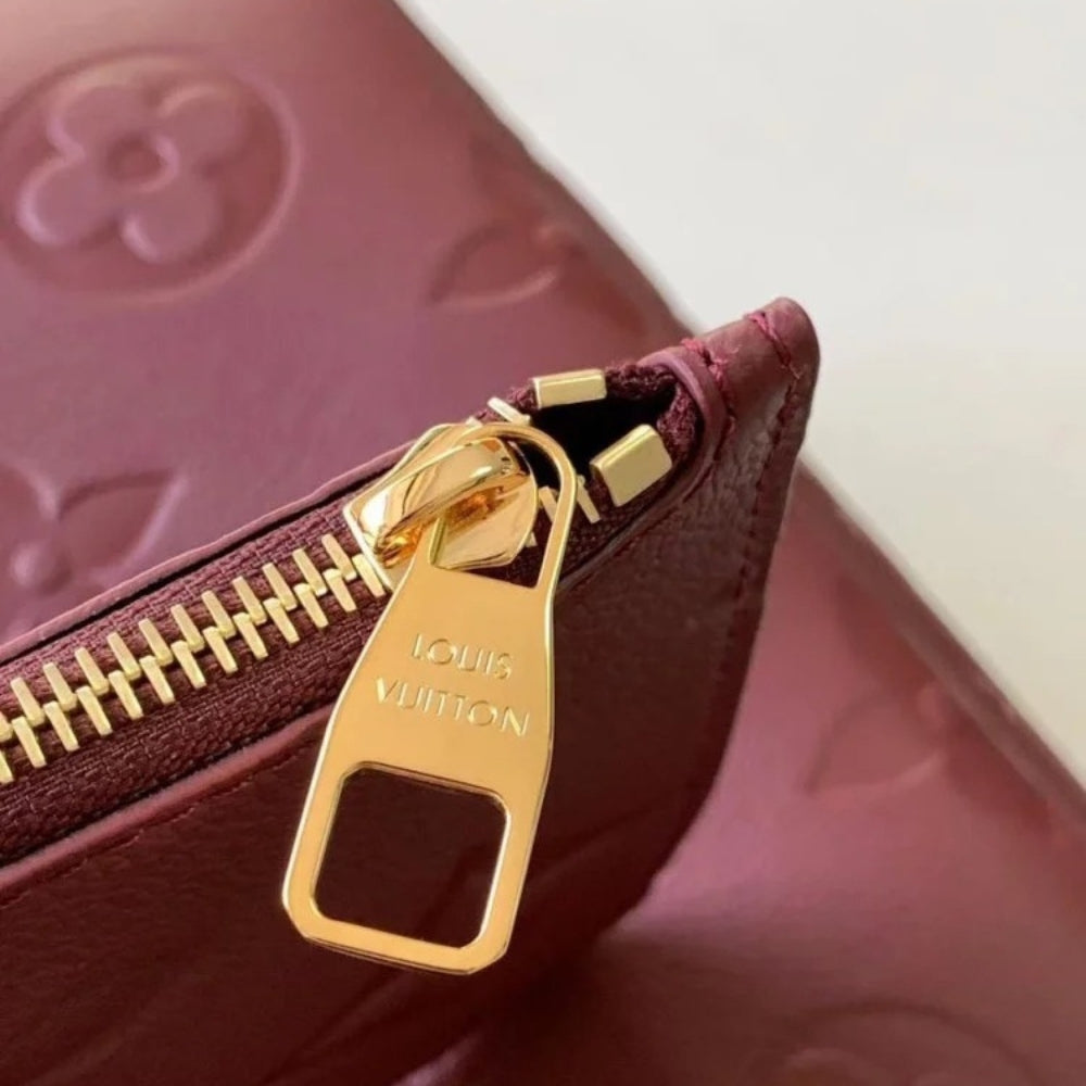 Louis Vuitton Neverfull MM Wine Red 31cm M25855