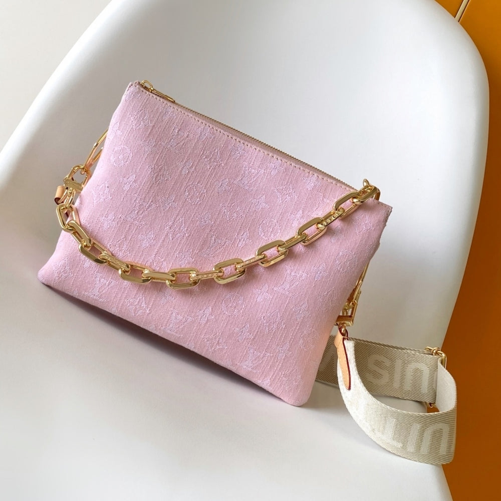Louis Vuitton Coussin PM Bag Washed Pink 26Cm M13313