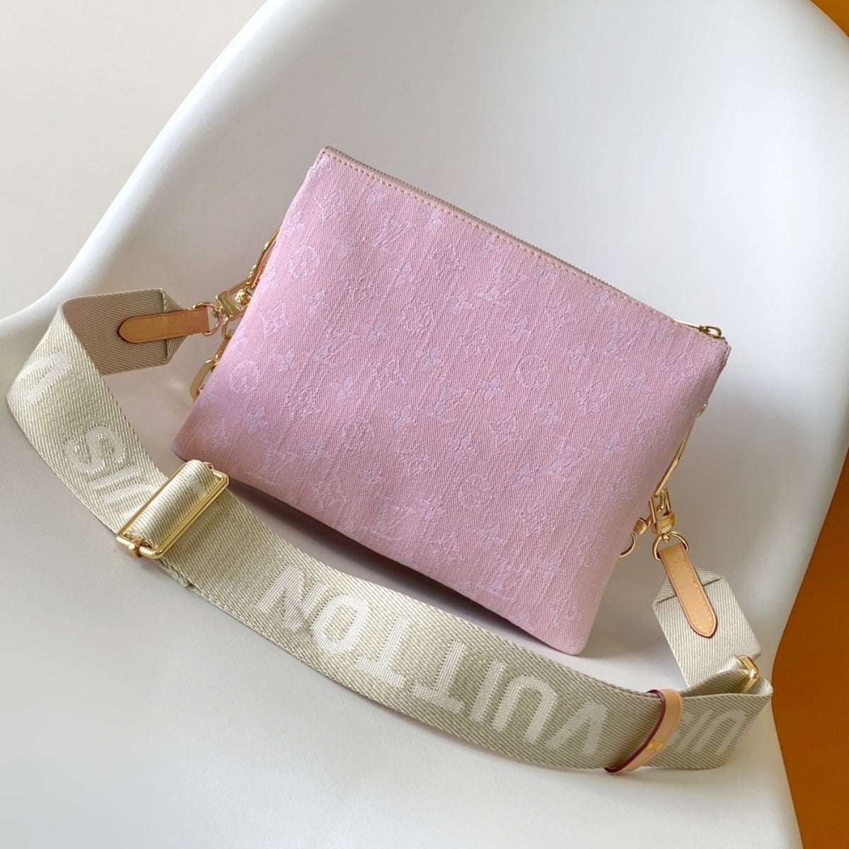 Louis Vuitton Coussin PM Bag Washed Pink 26Cm M13313