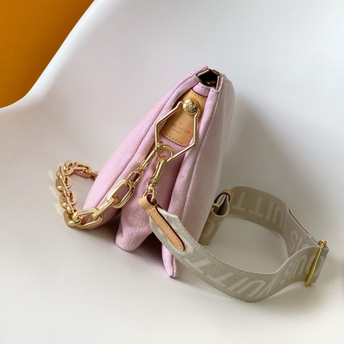 Louis Vuitton Coussin PM Bag Washed Pink 26Cm M13313