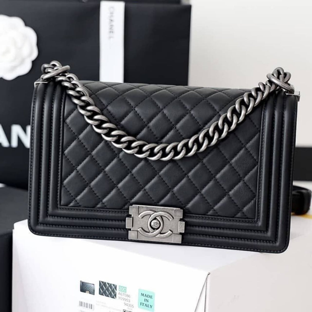 Mirror Quality – Chanel Kelly Bag Black 19cm AS4416 B14296 94305
