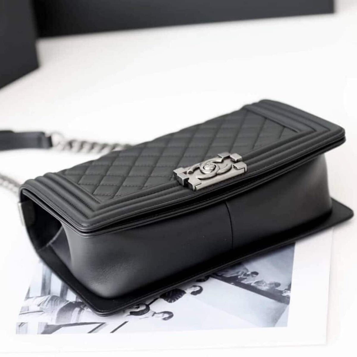 Mirror Quality – Chanel Kelly Bag Black 19cm AS4416 B14296 94305