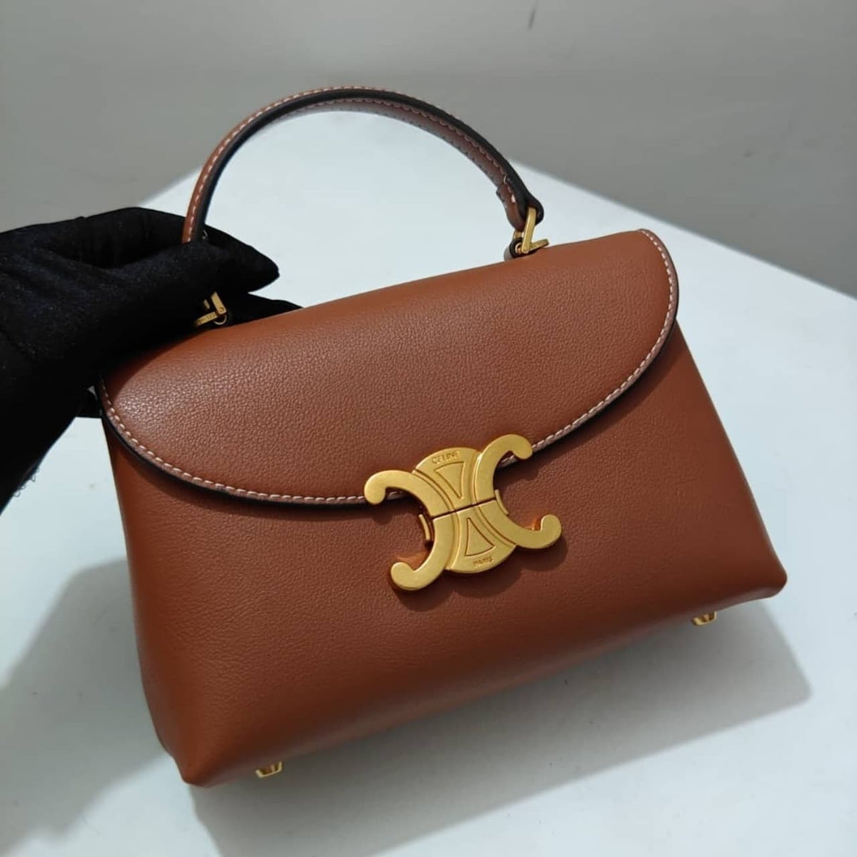 Celine Teen Nino Bag Tan 20Cm