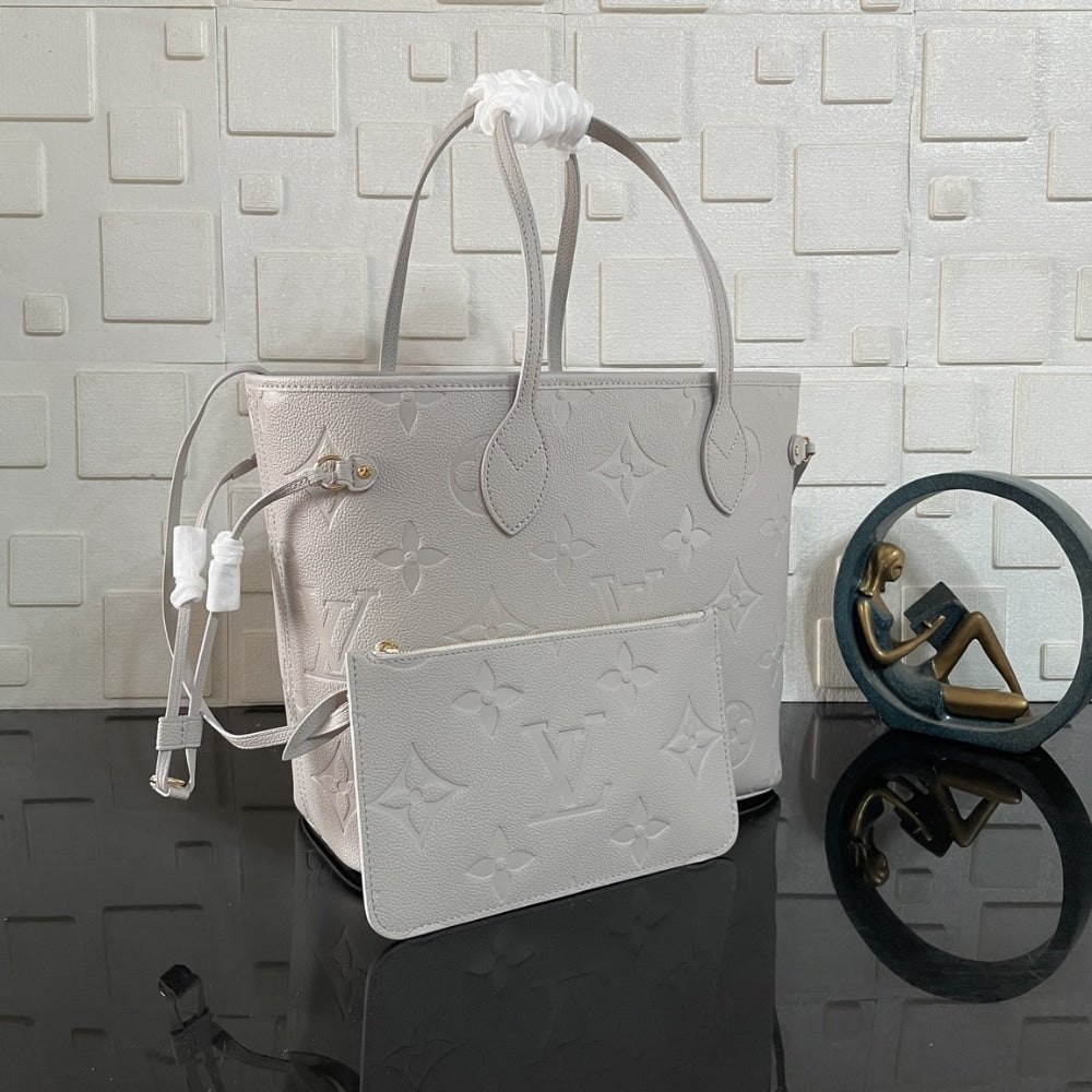 Mirror Quality – Louis Vuitton Neverfull MM Brume Gray 31Cm M13758