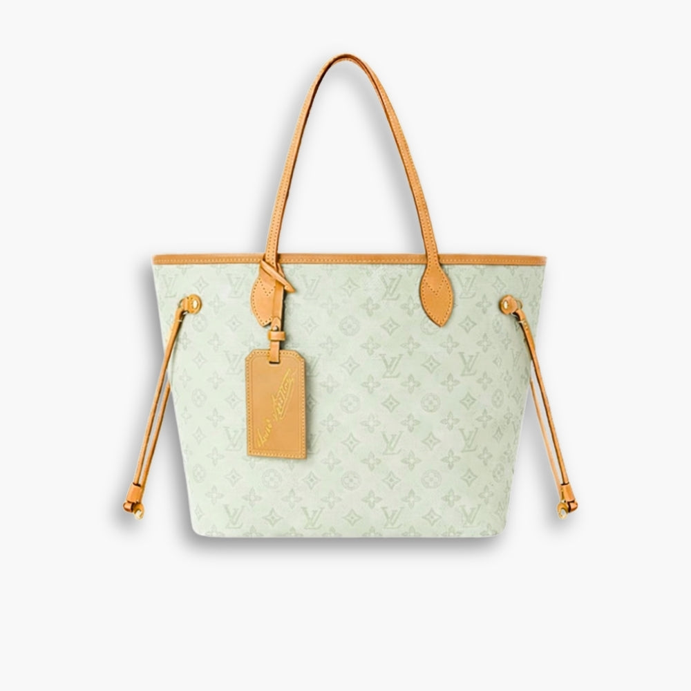 Louis Vuitton Neverfull MM Monogram Origine Green 31Cm