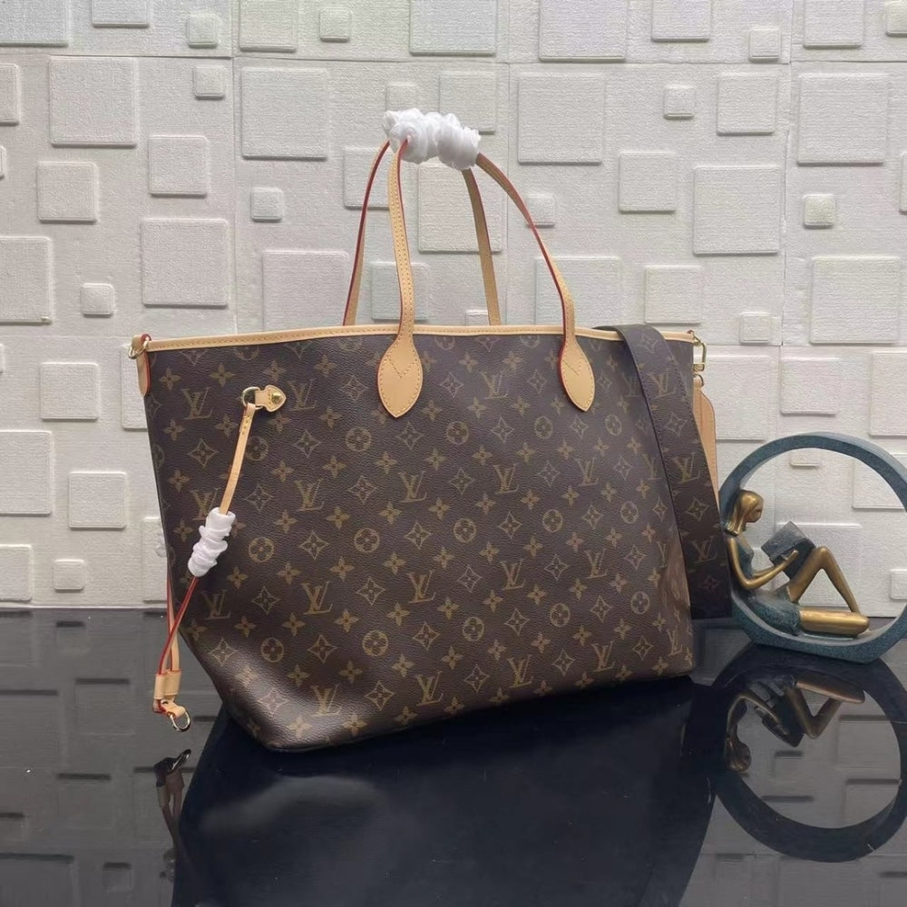 Mirror Quality – Louis Vuitton Neverfull Bandoulière Inside Out GM Bag Beige 39Cm M11948