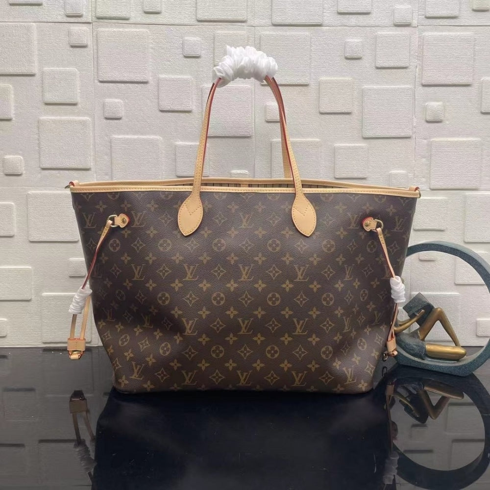 Mirror Quality – Louis Vuitton Neverfull Bandoulière Inside Out GM Bag Beige 39Cm M11948