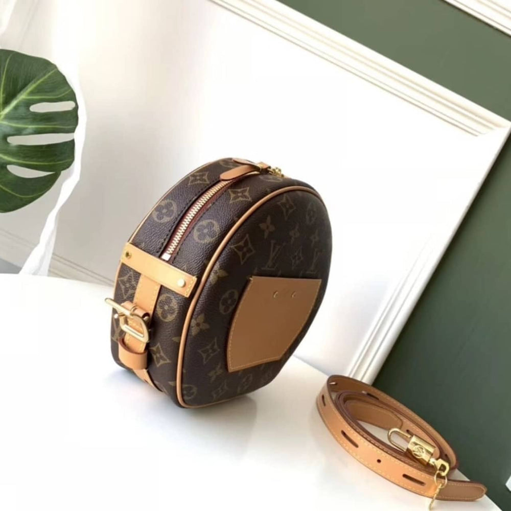 Mirror Quality – Louis Vuitton Boite Chapeau Souple MM Bag Monogram Exterior 20Cm M45647
