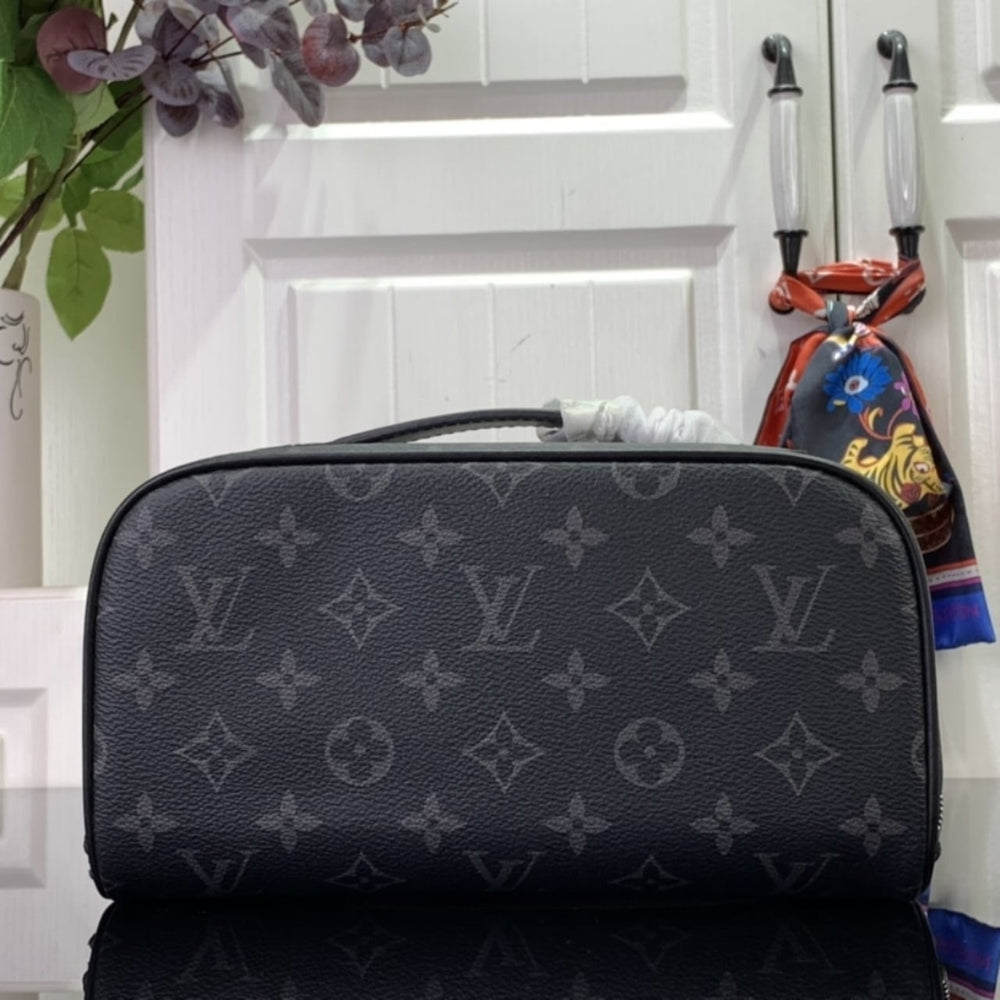 Mirror Quality – Louis Vuitton Toiletry Bag Monogram Eclipse Canvas Black 24Cm M11508