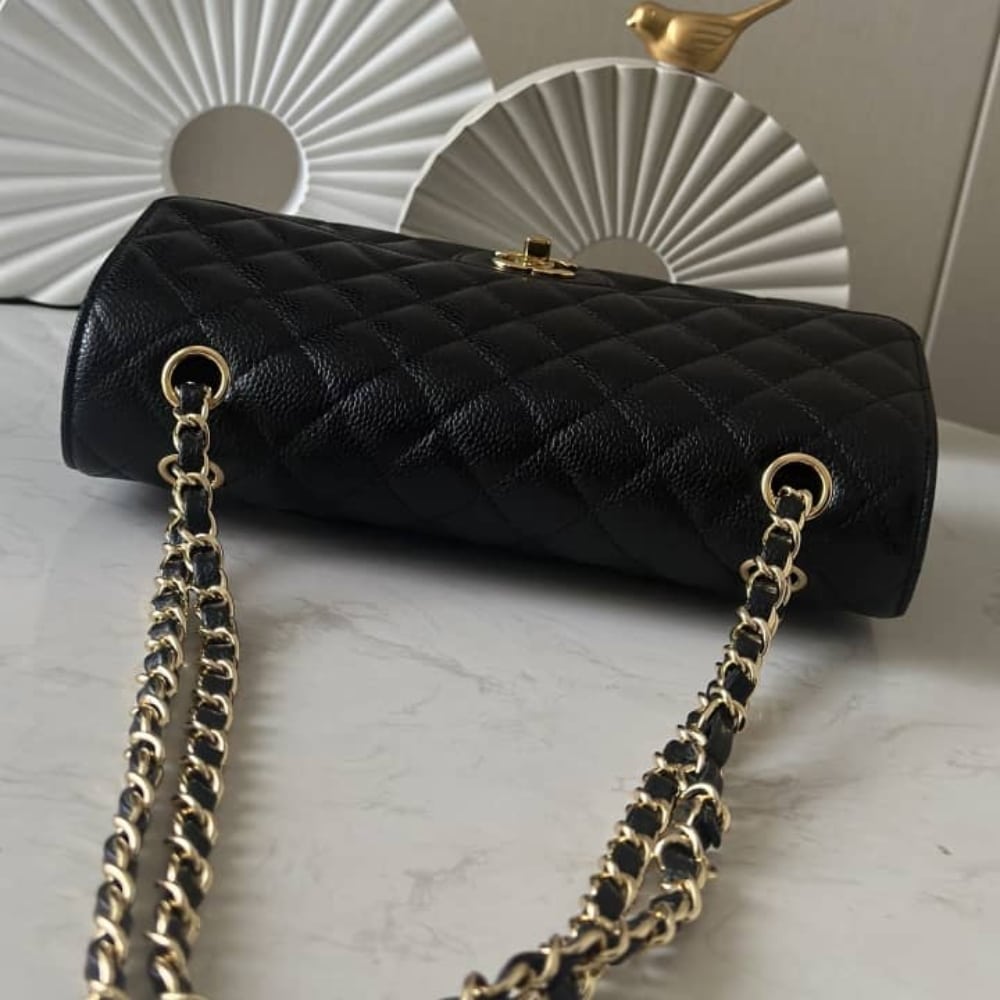 Mirror Quality – Chanel Classic Medium Flap Bag Black 25Cm