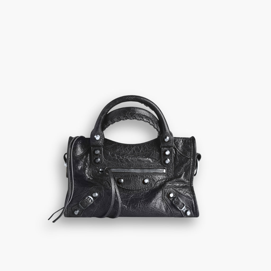 Balenciaga Le City Bag Mini In Black 24cm 8063952ABEK1000