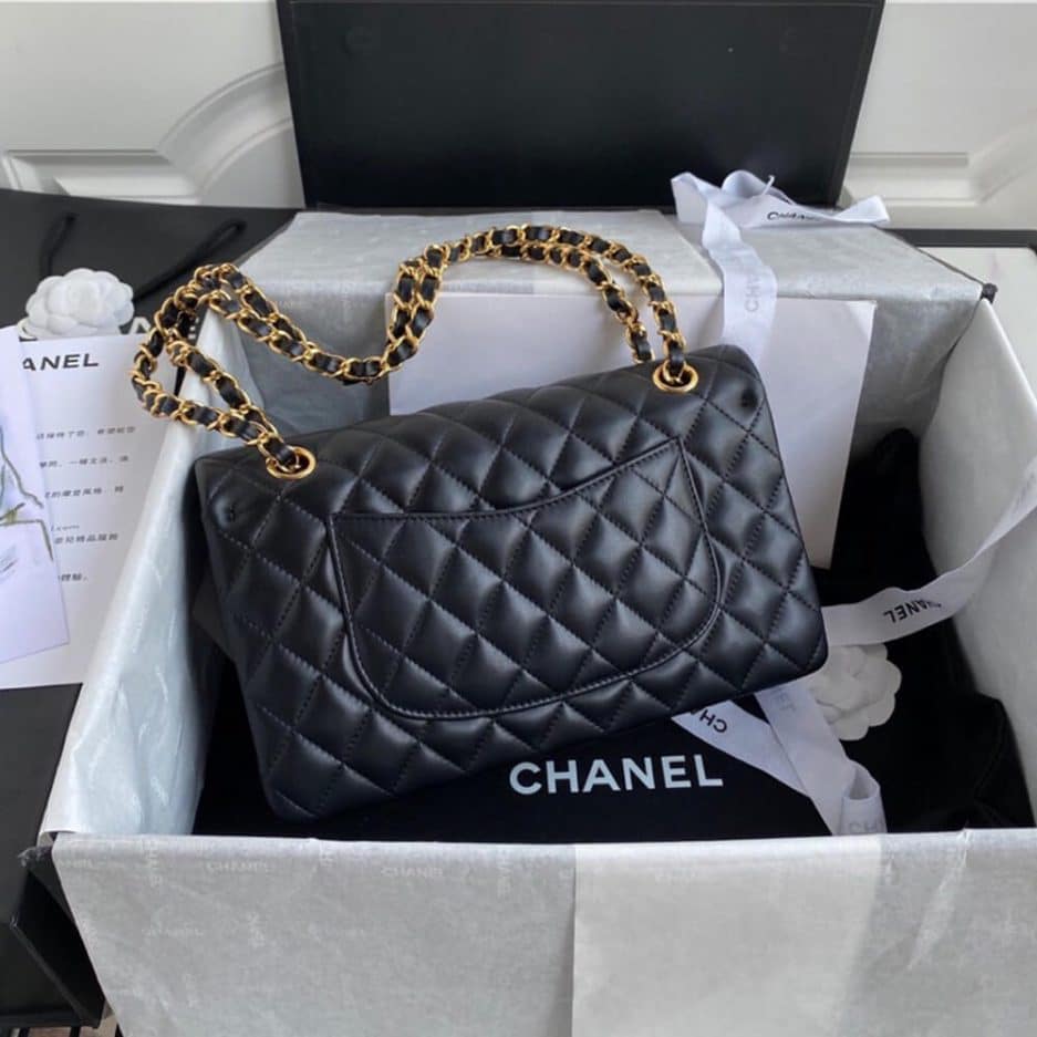 Chanel Classic Flap Bag Black 30cm