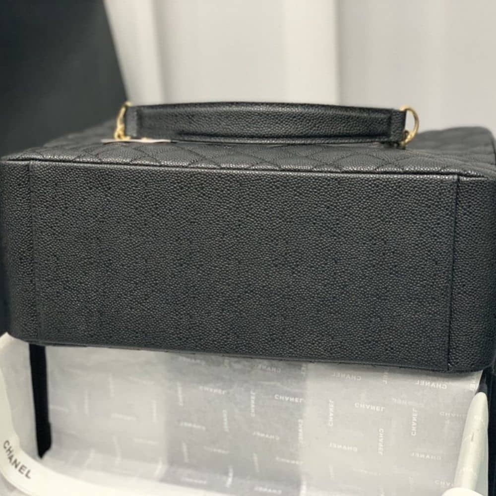 Chanel Grand Shopping Tote Black 33cm