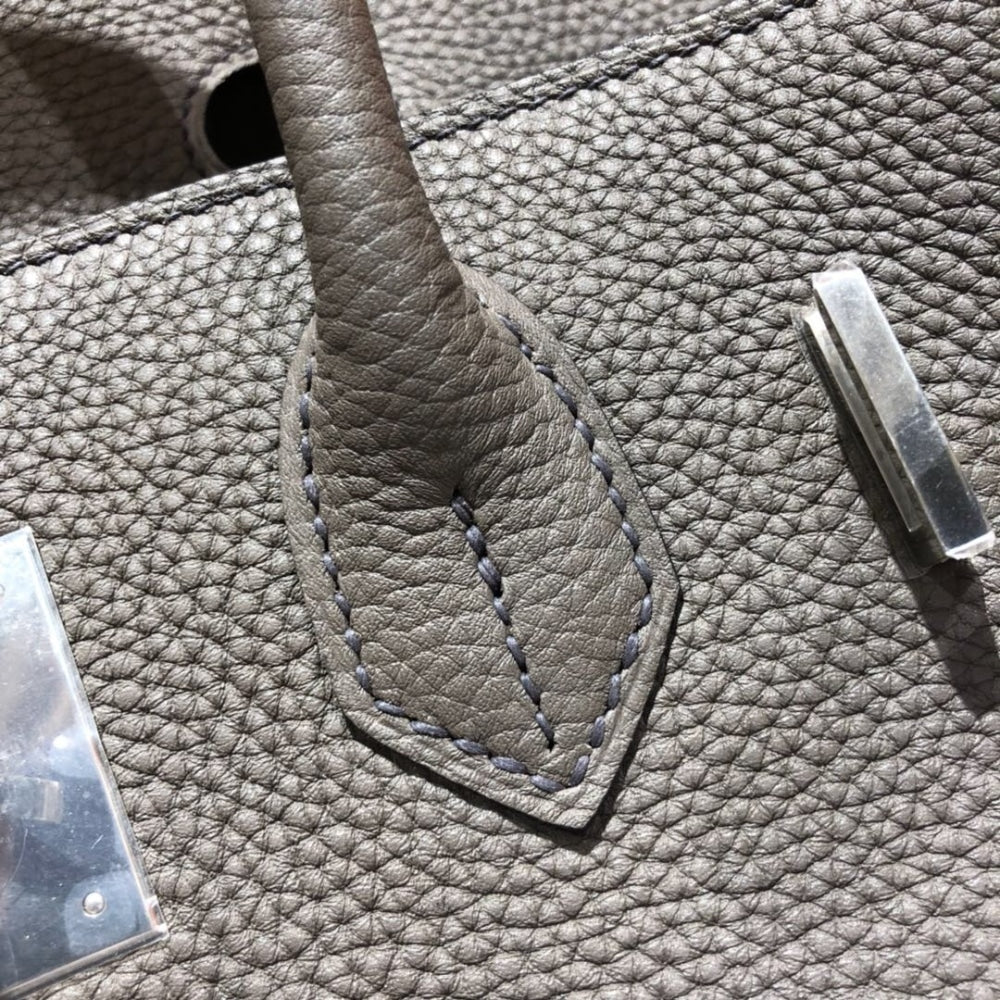 Hermes Birkin 25 Togo Gris Meyer 25cm