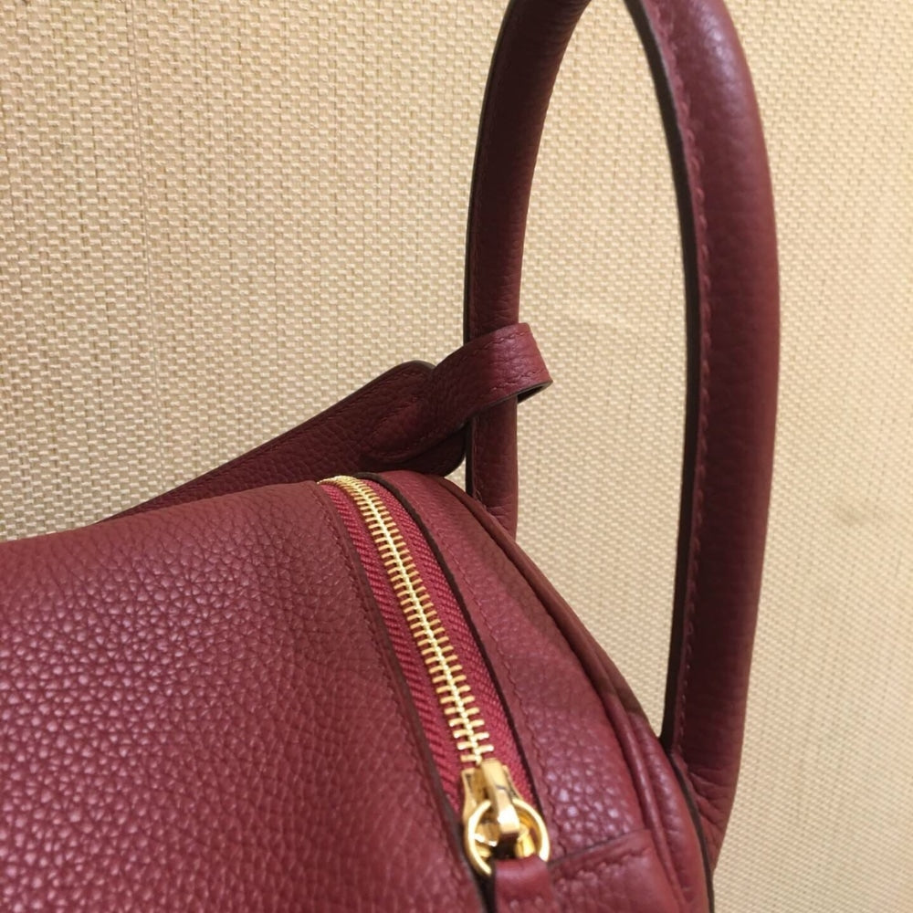 Hermes Kelly Retourne 25 Epsom Handbag Gold Hardware Black 25cm
