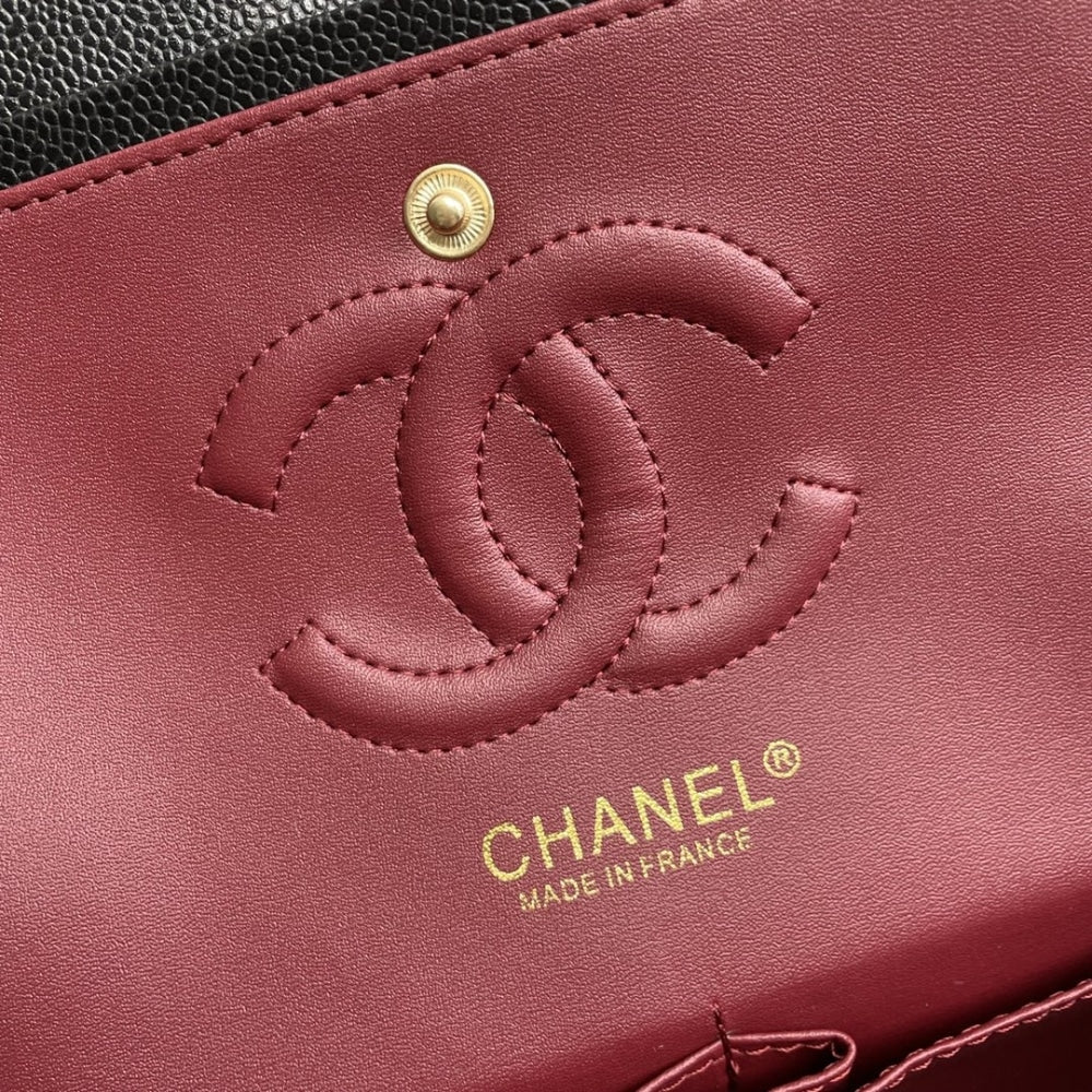 Chanel Classic Double Flap Bag Black 25cm A58600 Y01864 C3906