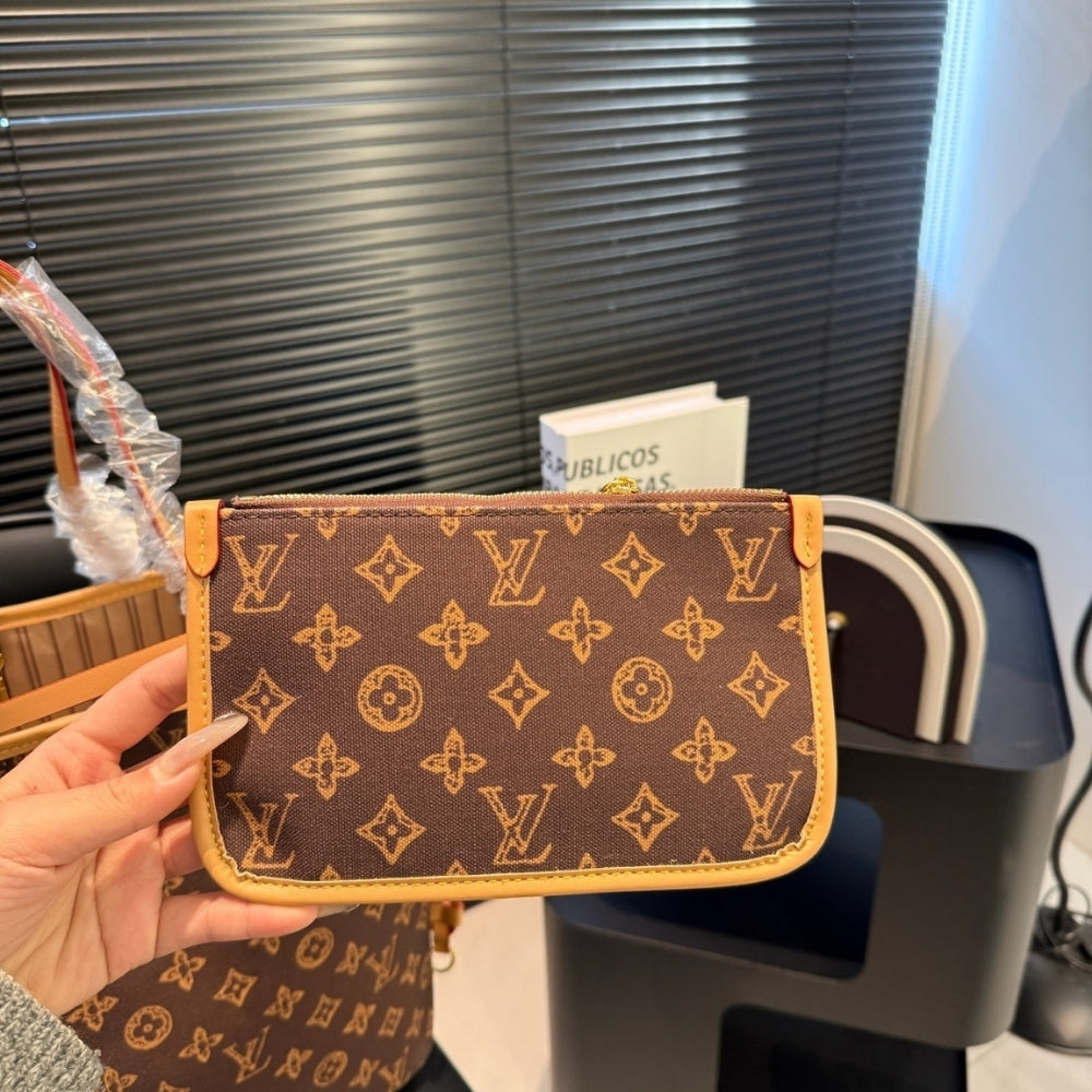 Louis Vuitton Neverfull MM Monogram Origine Ebène 31Cm