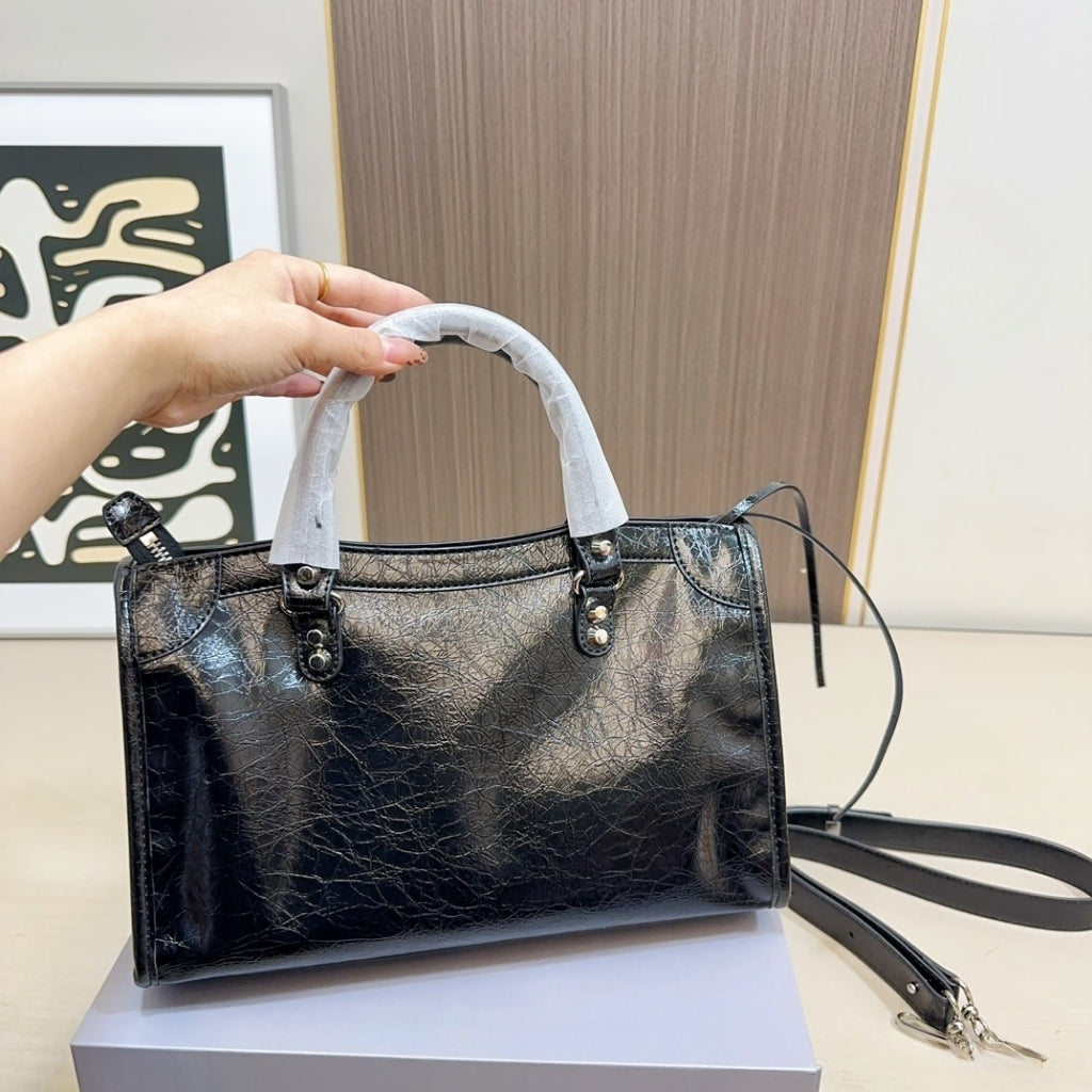 Balenciaga Le City Bag Mini In Black 24cm 8063952ABEK1000