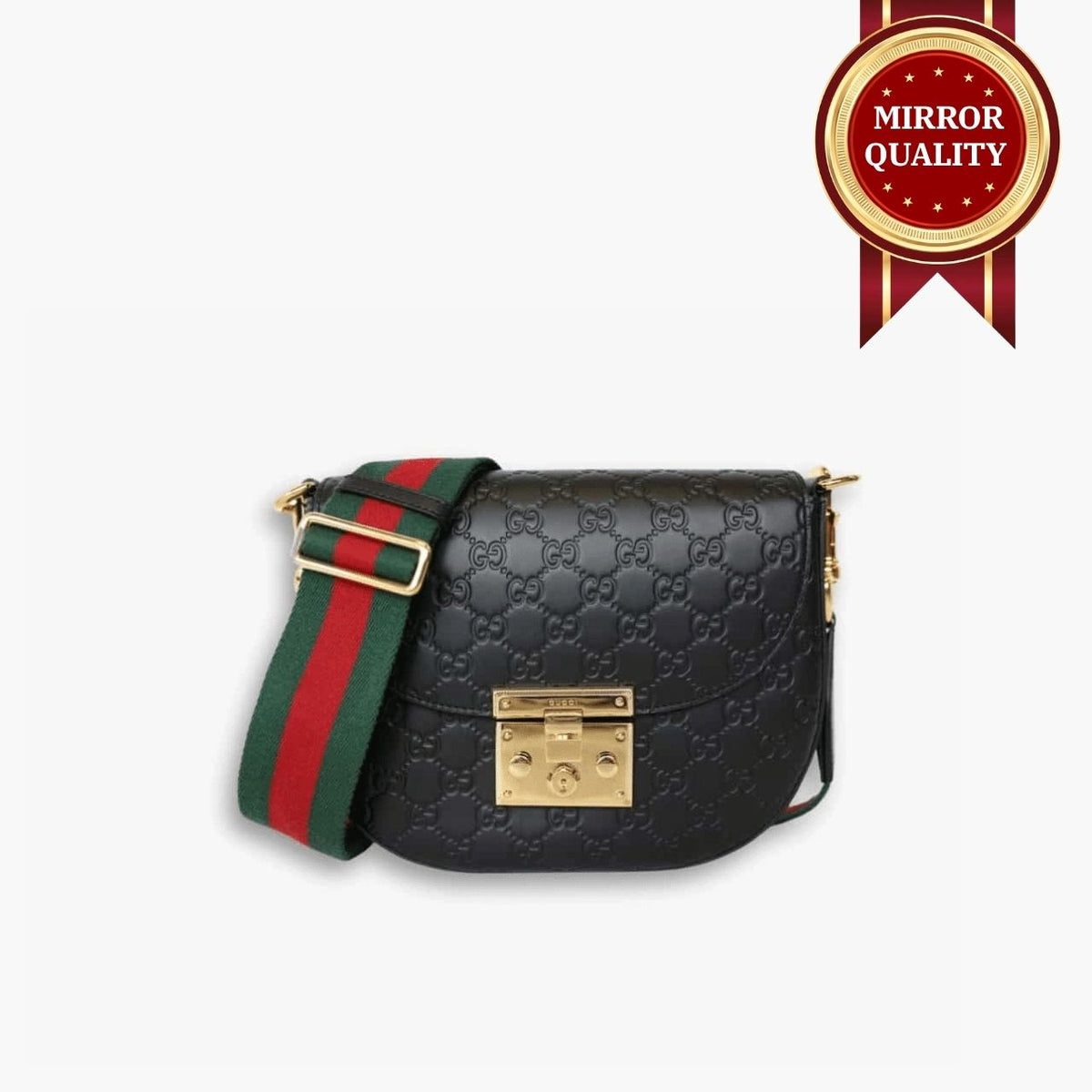 Mirror Quality – Gucci Padlock Bag Black 25cm 453189