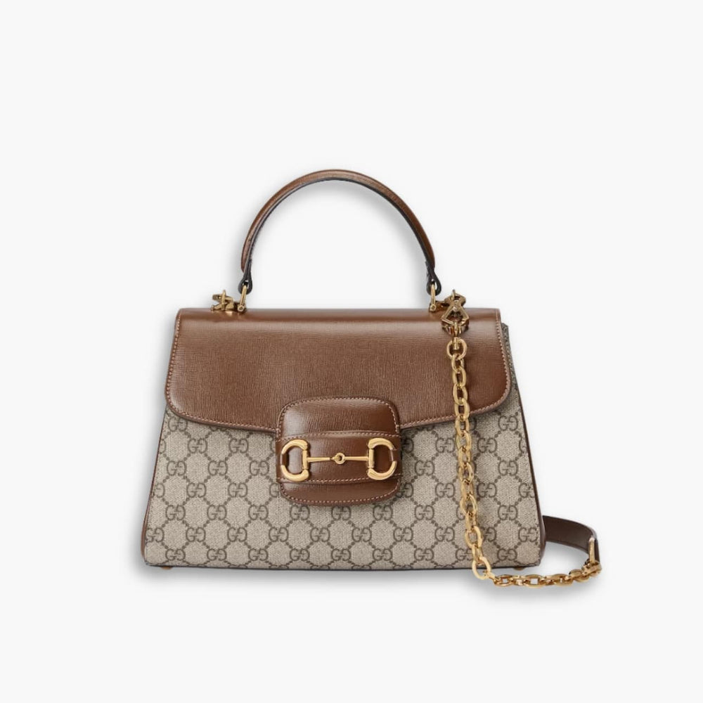 Gucci Horsebit 1955 Bag Ebony Brown 29cm 702049 9AAAJ 8563