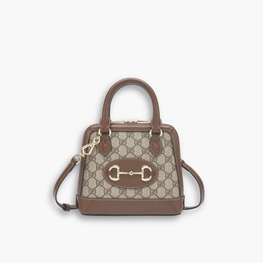 Gucci Horsebit 1955 Bag Brown 20cm 640716 92TCG 8563