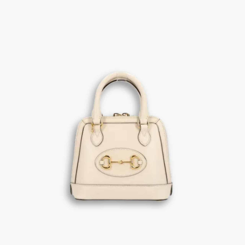 Gucci Horsebit 1955 Bag White 20cm