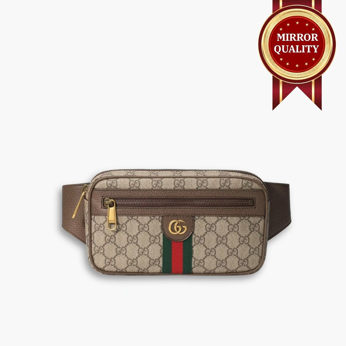 Mirror Quality – Gucci Ophidia Small Belt Bag Beige 24cm 574796 97SIT 8747