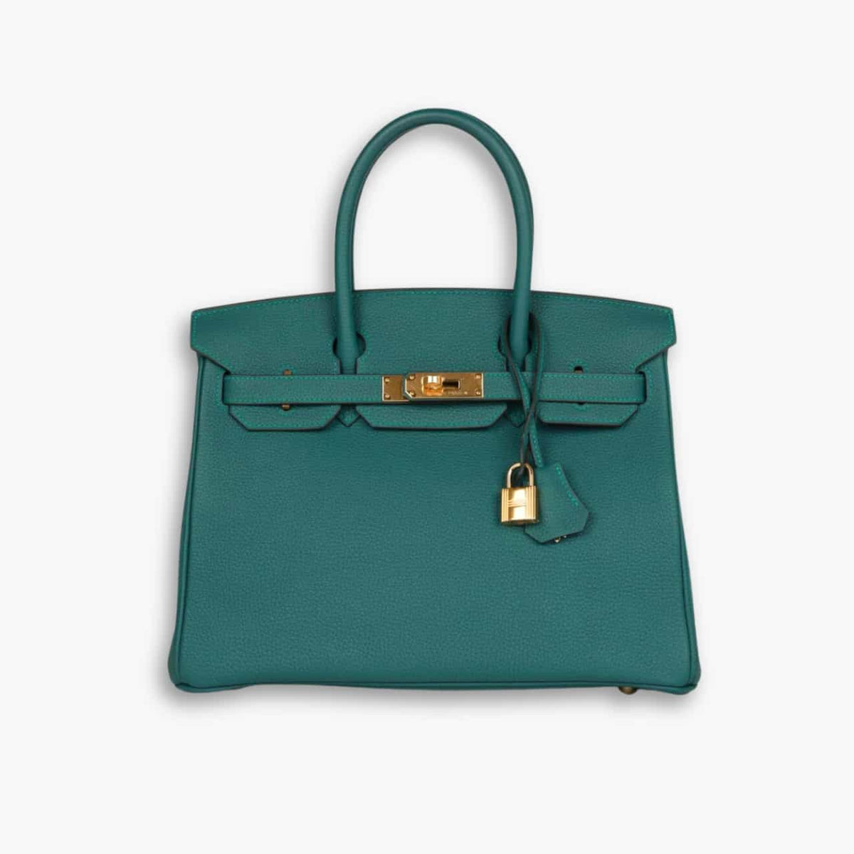 Hermes Birkin 25 Bag Togo Malachite 25cm
