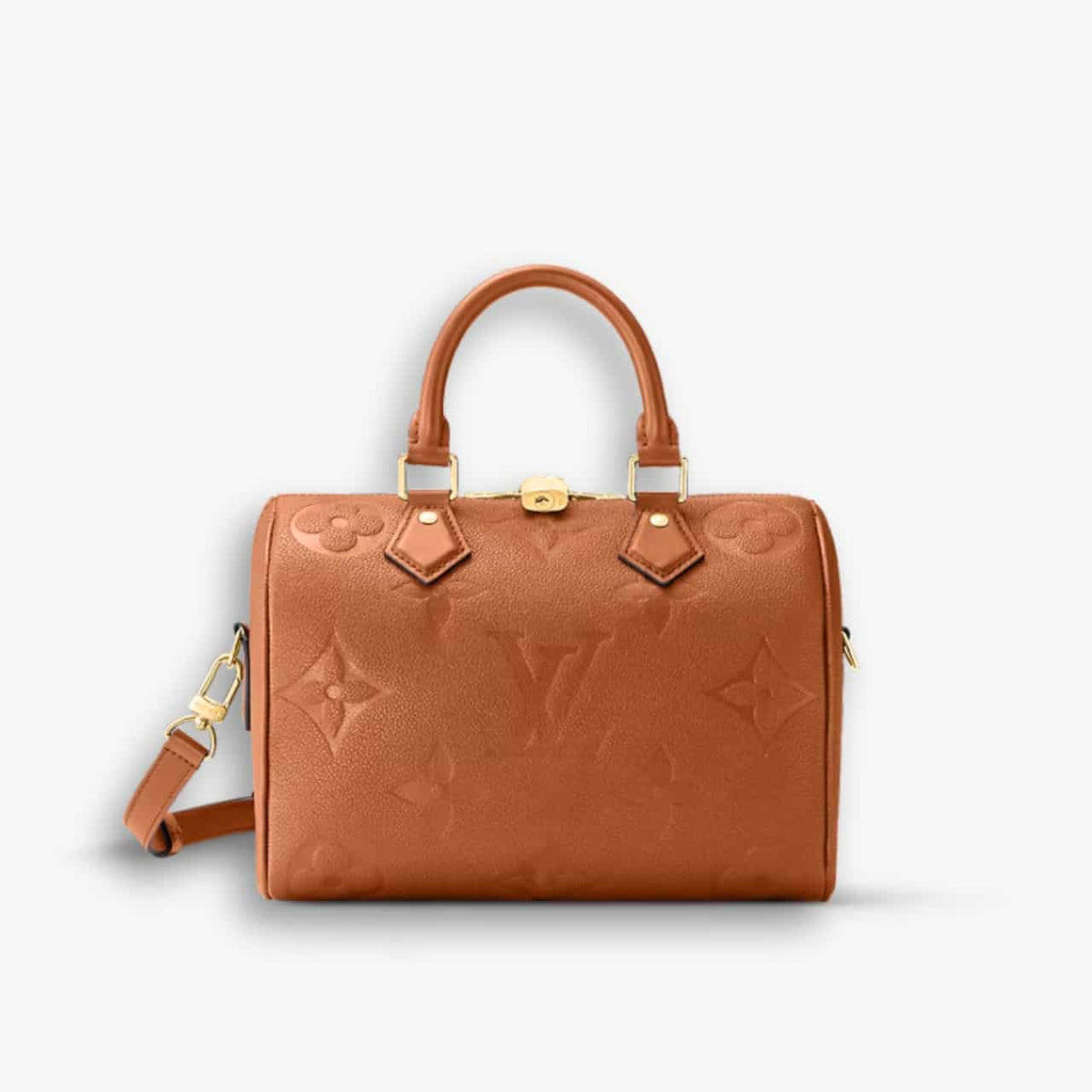 Louis Vuitton Speedy Bandoulière 25cm Cognac M46136