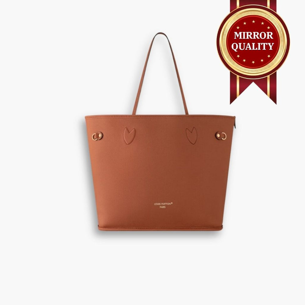 Mirror Quality – Louis Vuitton Neverfull Inside Out MM Tan 31Cm M12061