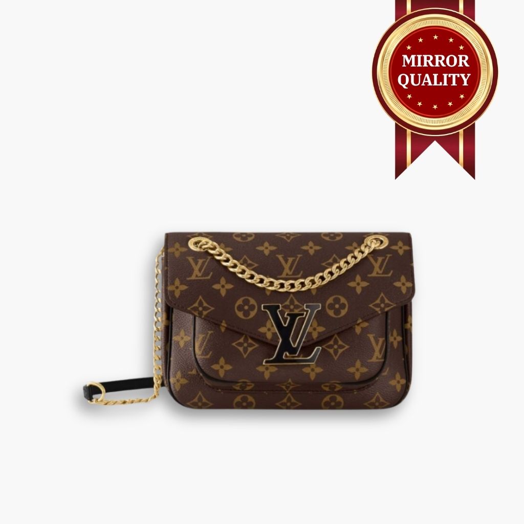 Mirror Quality – Louis Vuitton Passy Bag Monogram Coated Canvas 22Cm M45592