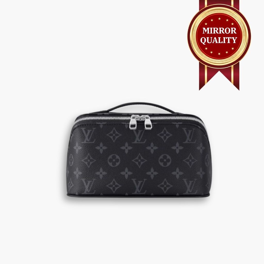 Mirror Quality – Louis Vuitton Toiletry Bag Monogram Eclipse Canvas Black 24Cm M11508