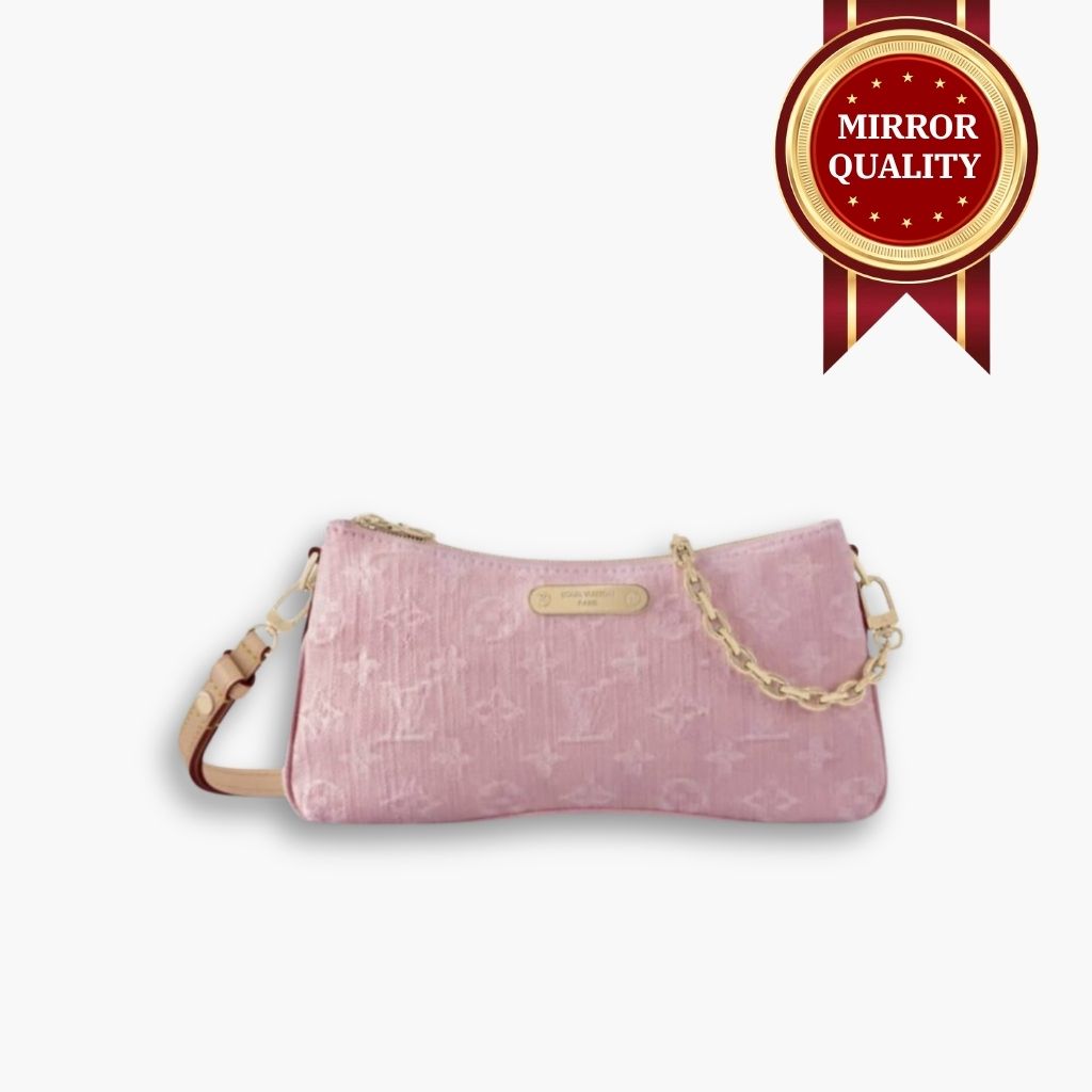 Mirror Quality – Louis Vuitton Pochette Liv Bag Washed Pink 24Cm M14159