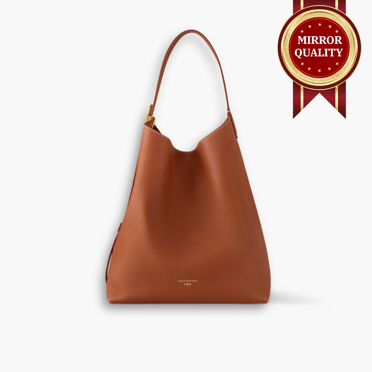 Mirror Quality – Louis Vuitton Low Key Hobo MM Cognac 35Cm M24974