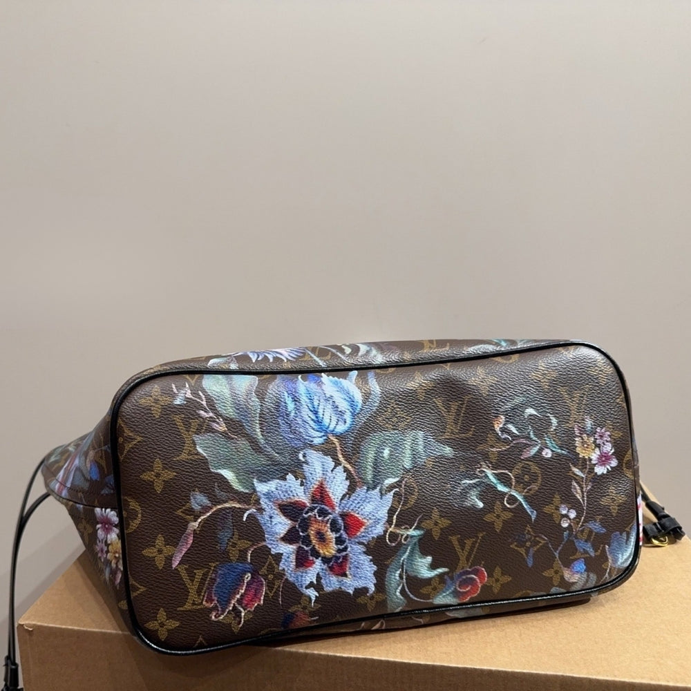 Louis Vuitton Neverfull MM Tote Bag Monogram Canvas Ebene 31cm M28918