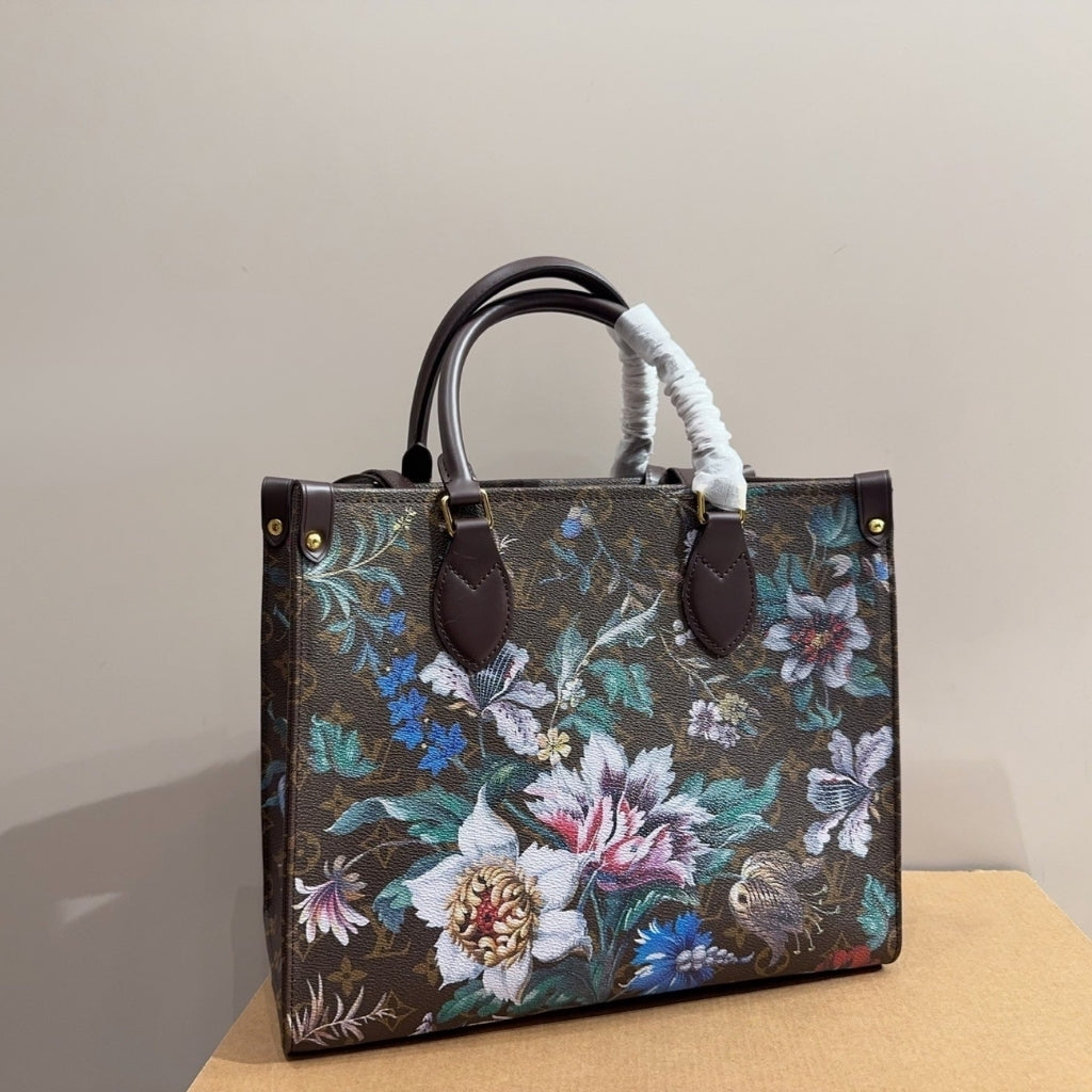 Louis Vuitton Onthego MM Monogram Canvas Ebene 32cm