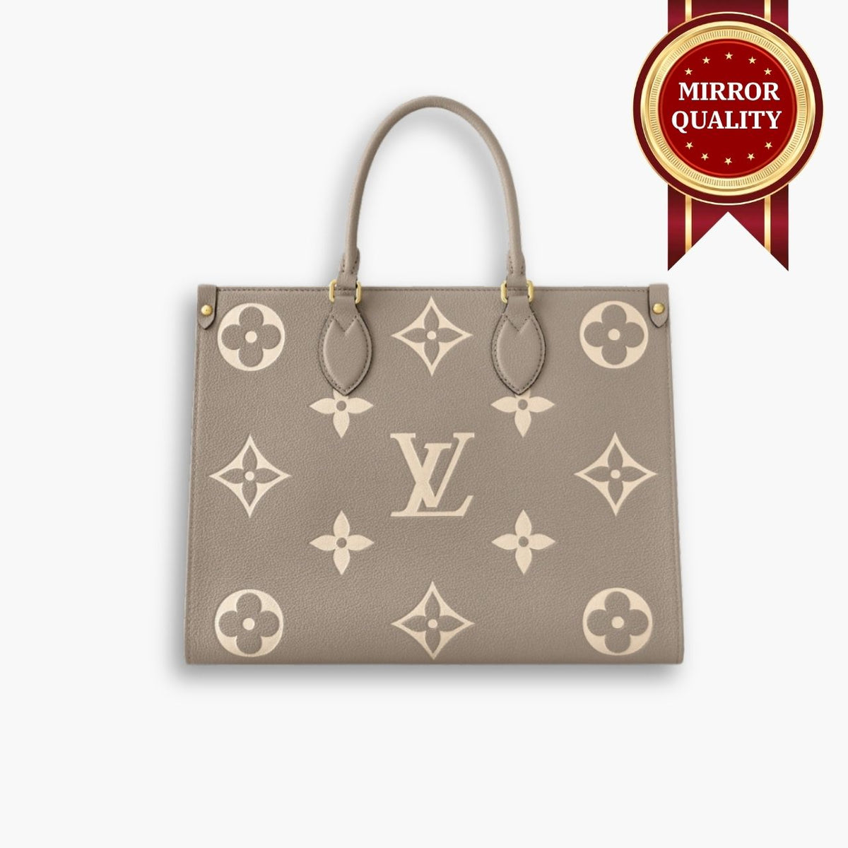 Mirror Quality – Louis Vuitton Onthego MM Tourterelle Grey 35Cm M45494