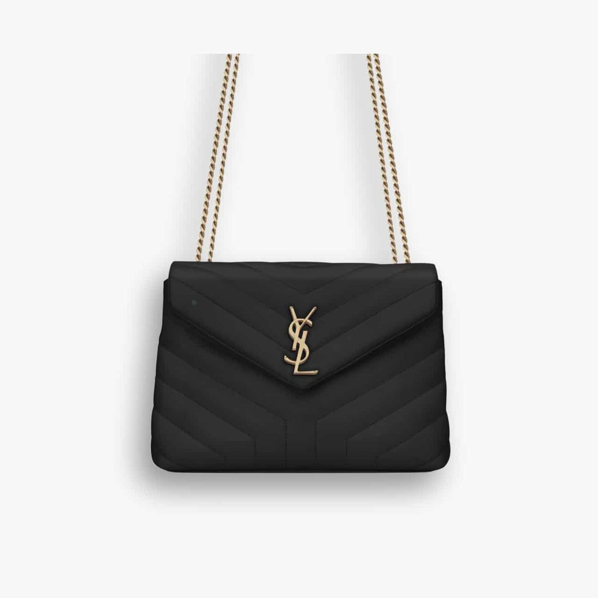 Saint Laurent Loulou Medium Black 32cm 574946dv7271000