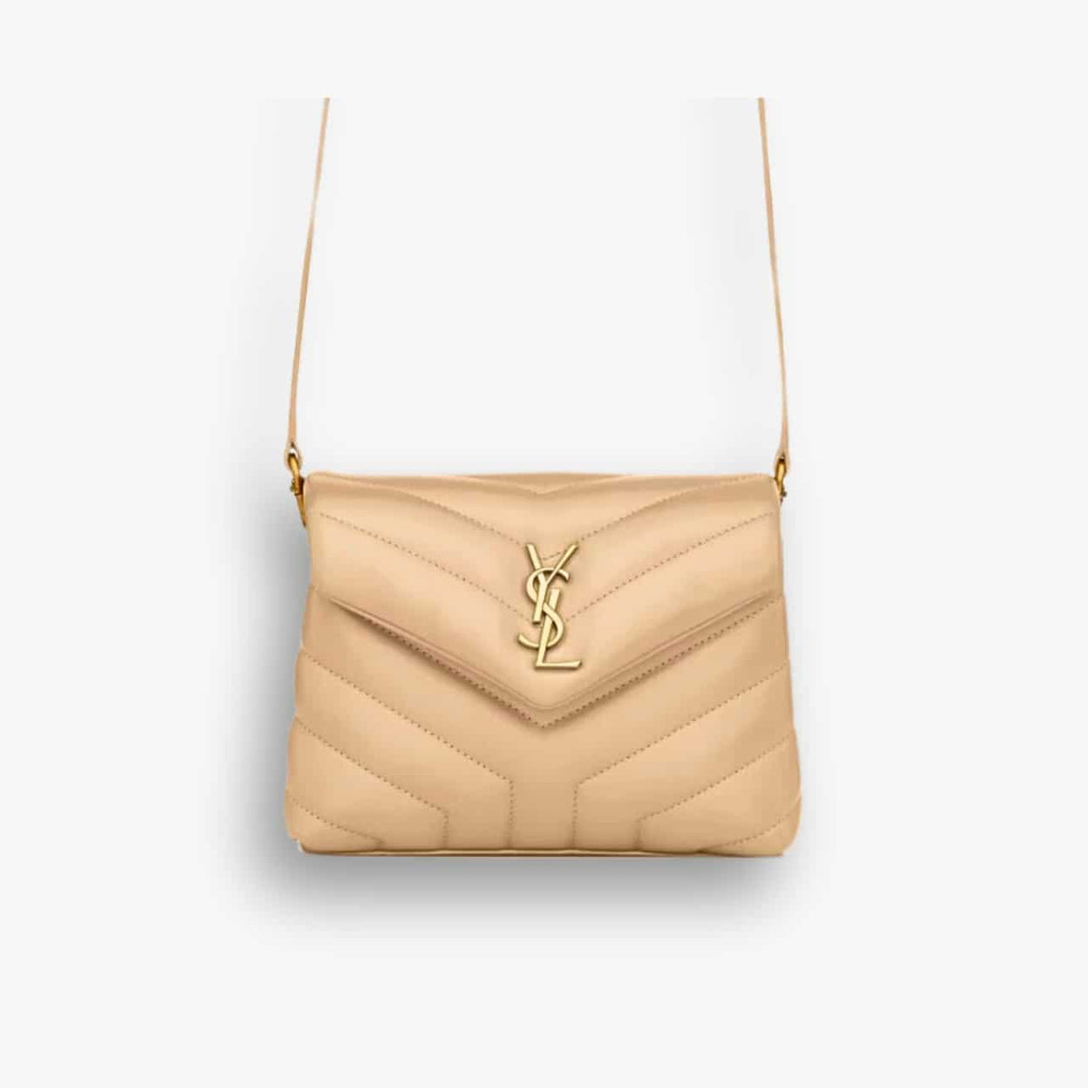 Saint Laurent Toy Loulou Beige 20Cm 678401DV7072721