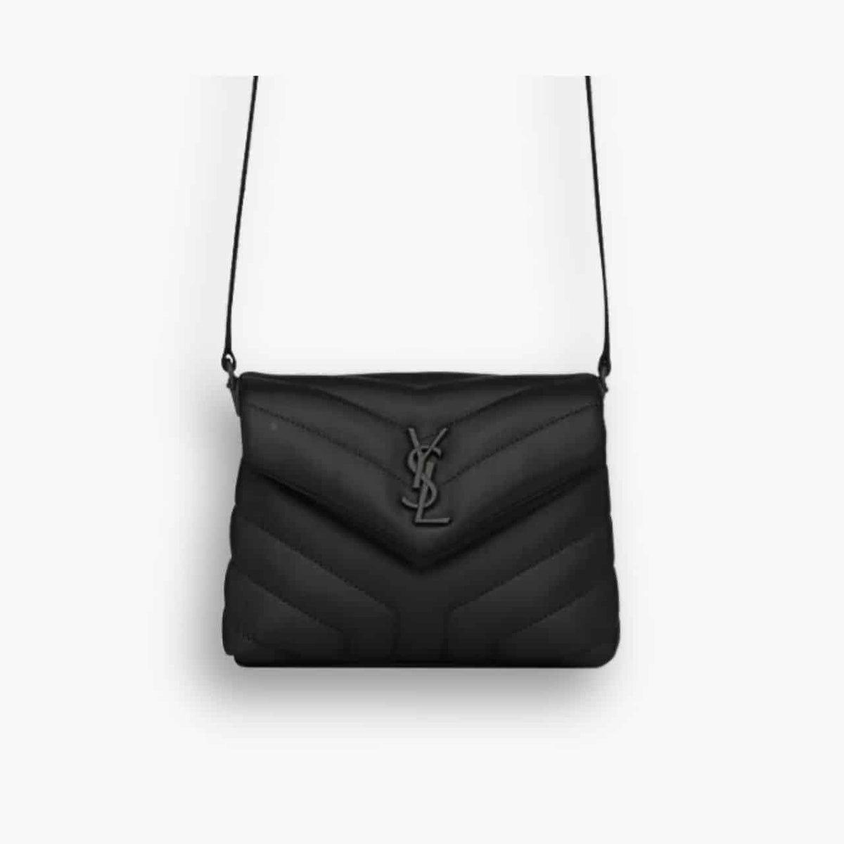 Saint Laurent Toy Loulou Black 20Cm 678401DV7081000