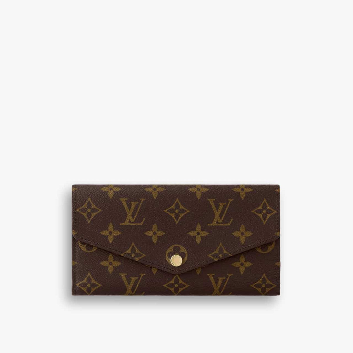 Louis Vuitton Sarah Wallet Monogram Brown 19cm M60531