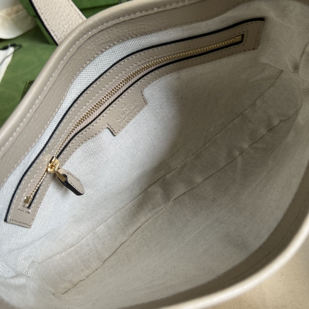 Gucci Jackie 1961 Small Bag Beige White 28 cm 678843 UULAG 9682