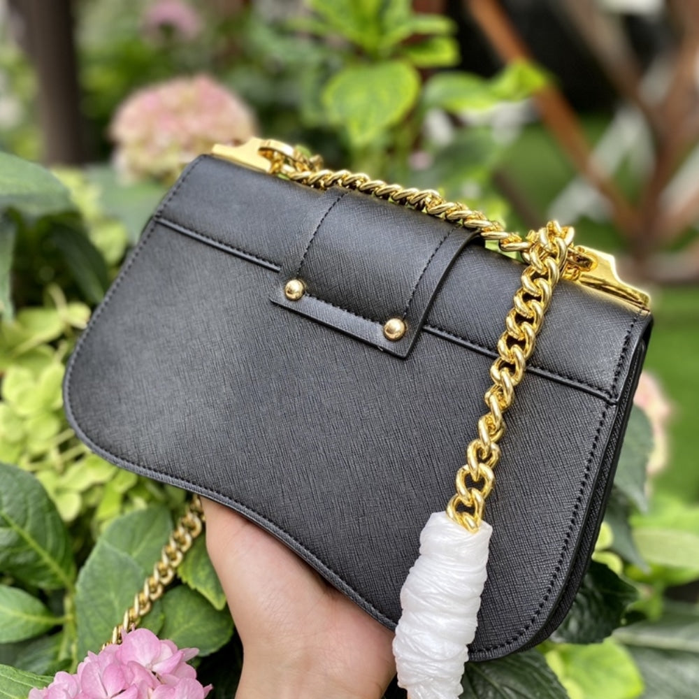 Prada Sidonie Saffiano Black 24cm 1BD184 2AIX F0002