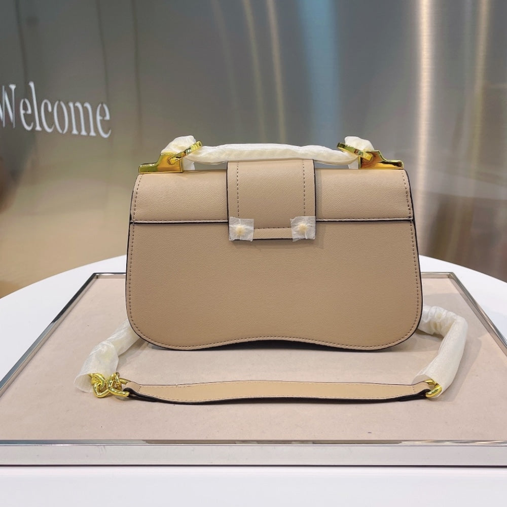 Prada Sidonie Saffiano Beige 24cm 1BD228 2AIX F0770