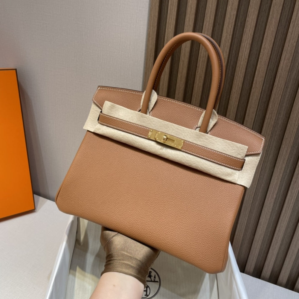 Hermès Birkin 30 Brown Gold Hardware