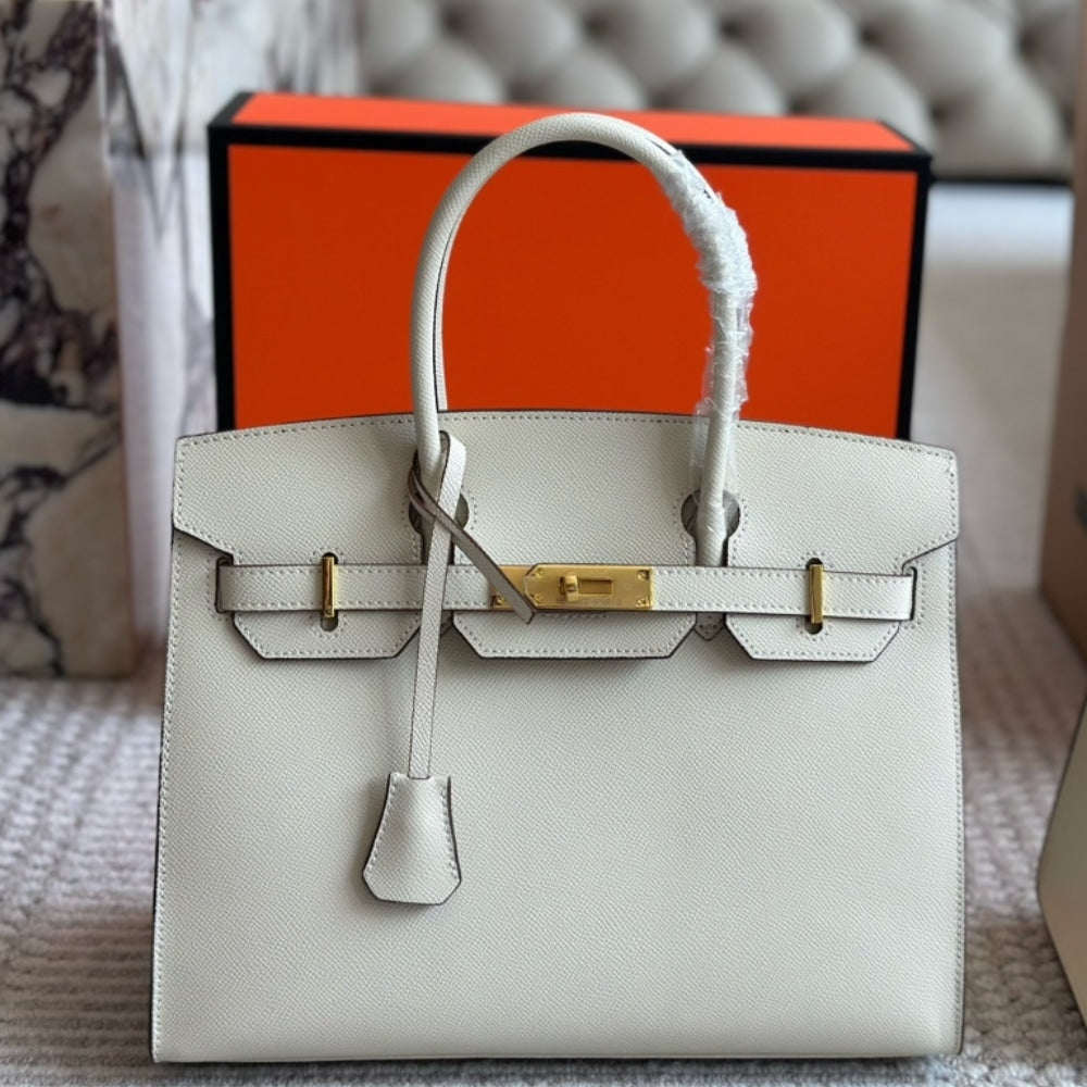 Hermes Birkin 30 Handbag White 30cm