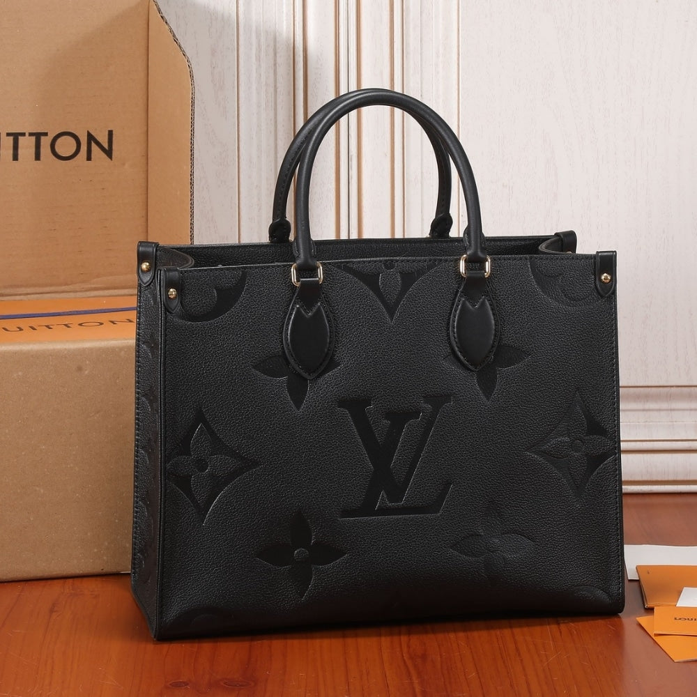 Louis Vuitton Onthego MM 35cm Black M45595