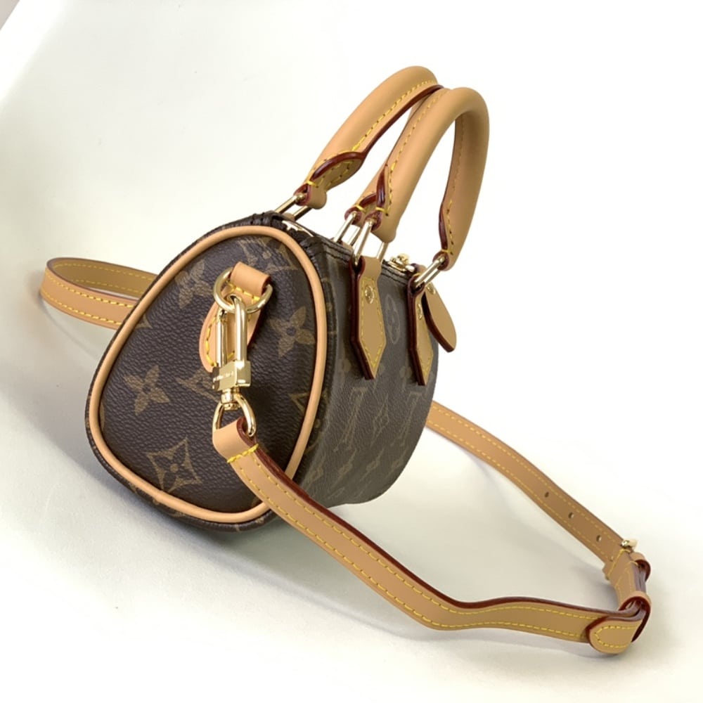 Louis Vuitton Nano Speedy Monogram 16cm M81085