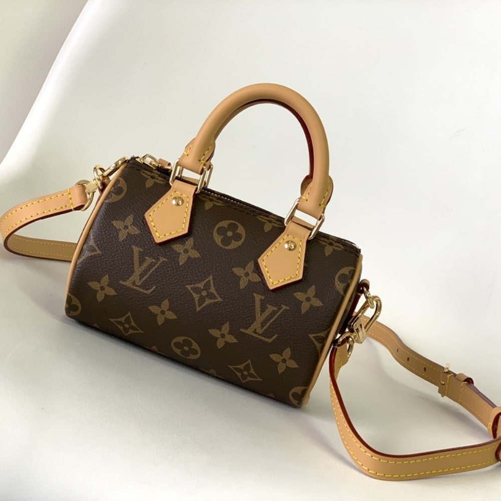 Louis Vuitton Nano Speedy Monogram 16cm M81085