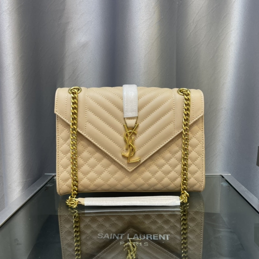 Saint Laurent Envelope Medium Dark Toppee 24Cm